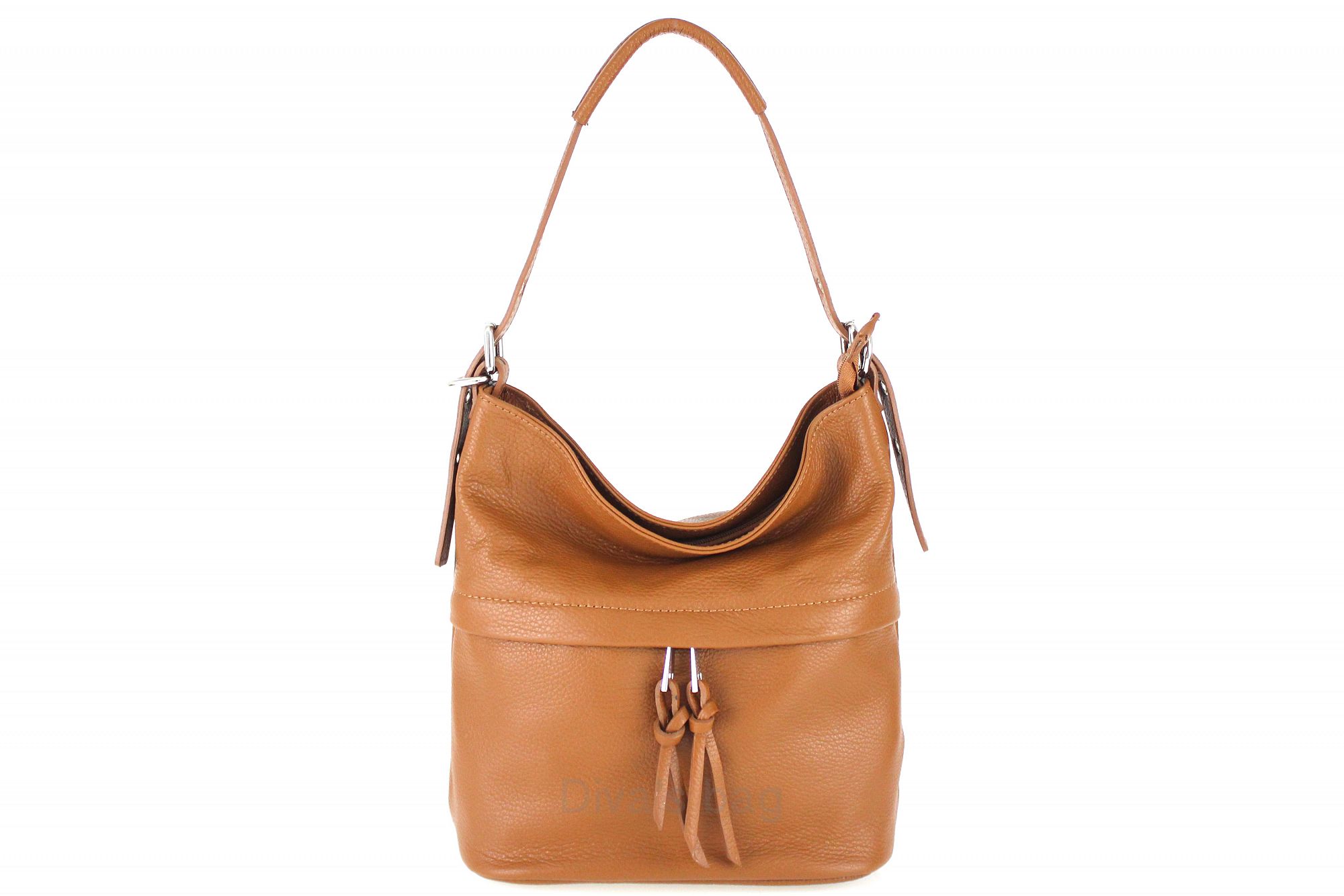 reiss maya leather shoulder bag