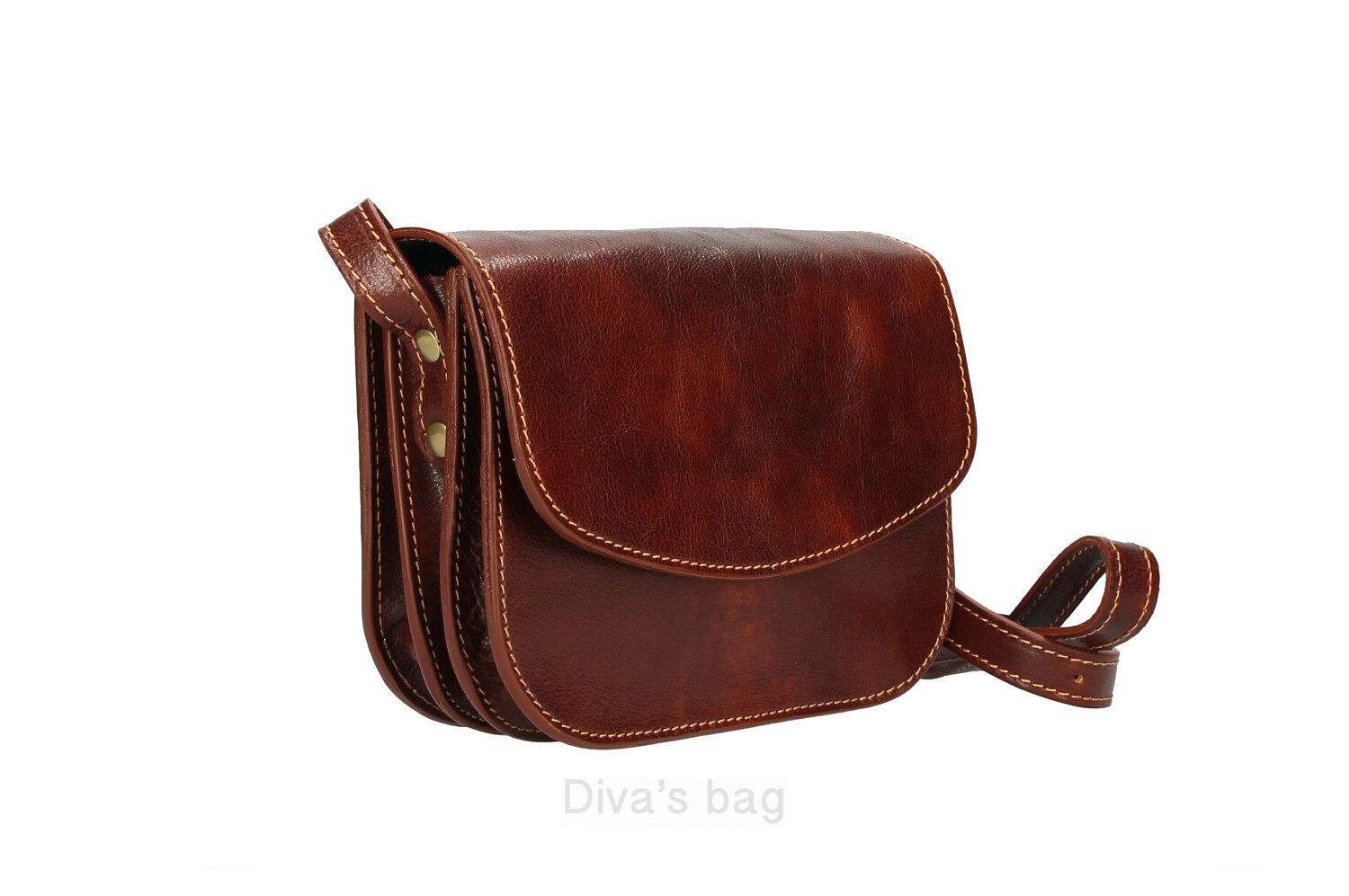 Bine - Leather Messenger Bag