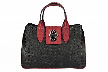 CCO Firenze Red Crocodile Handbag