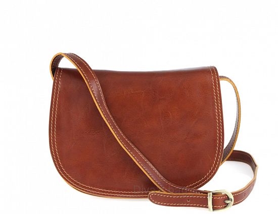 Enila - Leather Messenger Bag